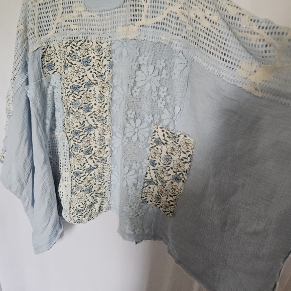 POL Floral Lace Kimono Size Large NWOTs - Picture 8 of 14